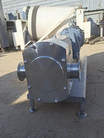 Used Pump, Positive, Alfa Laval, Model SRU5 168 LS, 3", Stainless Steel #S744917