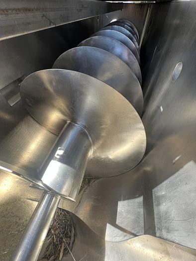 Used Blancher, Screw, 24" X 8', S/st, Utilicon, Steam, #C730496