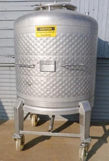 Used Tank, 211 Gallon, S/st, Ucon, 42" X 36", Jkt, DT/DB, E  #S744859