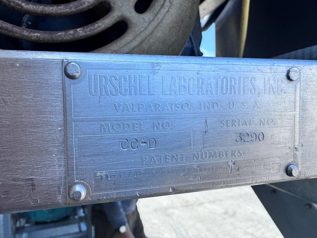 Used Slicer, CC-D Slicer, Urschel, Stainless Steel, Elevated Discharge, #