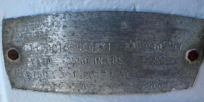 Used Mixer, Ribbon, Continuous, Stainless Steel, 3/4 HP #C7455086