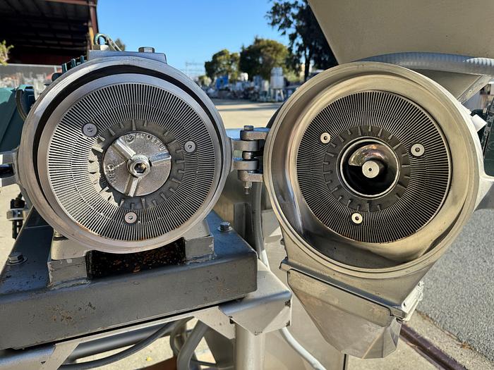 Used Mill, Nut Butter Mill, AC Horn, Model 148-C-8-SS, 316 Stainless Steel, 30 HP #S745470