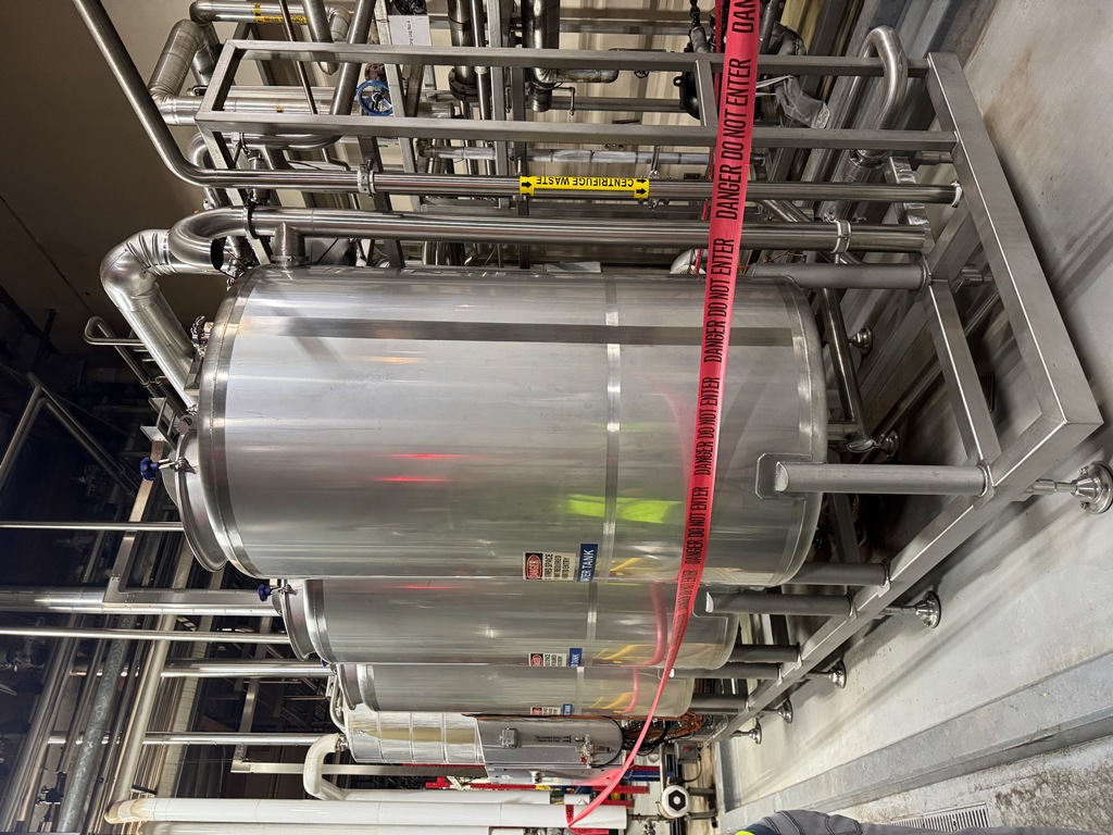 Used Tea Blending & Brewing, GEA, Brew Vessels, Blend Tanks, Valve Matrix, (3) Tank CIP System, #5991625