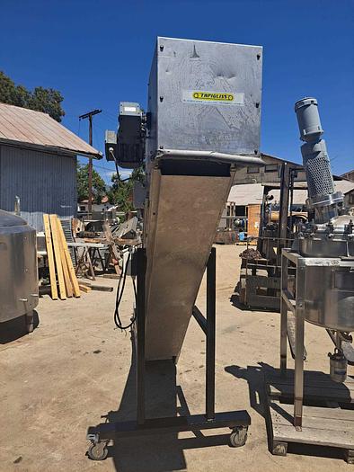 Used Conveyor, Z-Frame, 72" Discharge Height, Aluminum, 12" Wide Belt #S744765