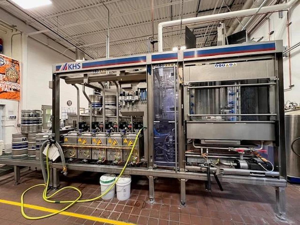 Used Washer, Keg, KHS, Keg Washer, Semi Automatic, Innokeg Till CombiKeg R5, #5991899