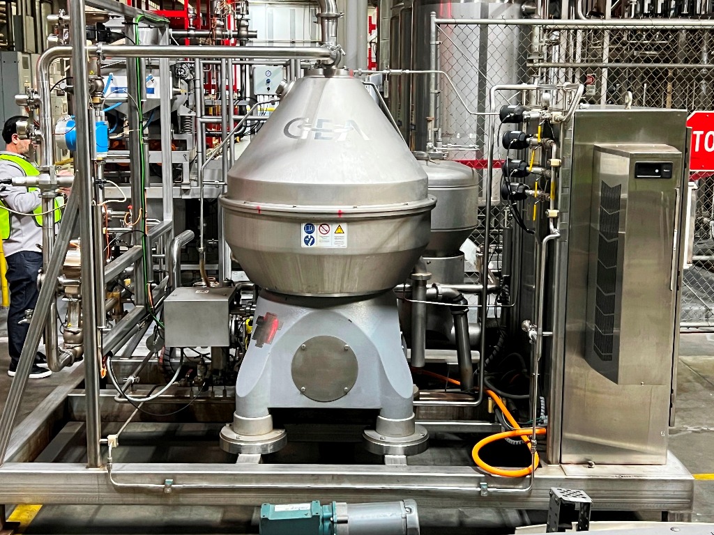 Used Centrifuge, GEA, Model GSI 125-06-772, Disc Stack Clarifier, Stainless Steel, #5991626