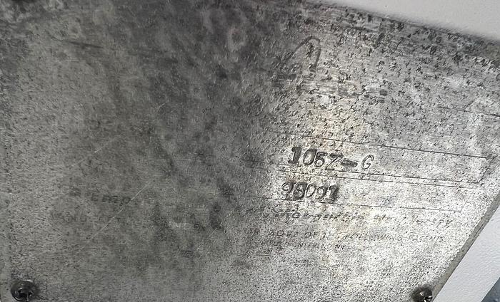 Used Feeder, Screw, 2" x 36", Acrison, Mdl 105Z, Stainless #C745088