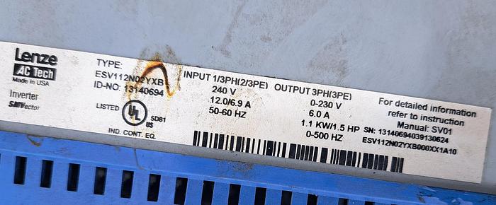 Used Mixer, High Shear, 3 HP, Ross, Model HSM-101, 316 Stainless #5475847