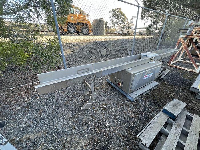 Used Conveyor, Vibratory, 15" x 16', S/st, Heat & Control, #S741112