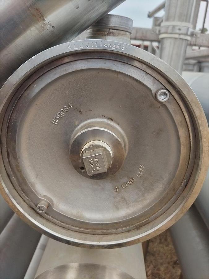 Used Filter, Nano Filtration, Osmonics, BEV Series, Stainless Steel, 300 GPM Permeate, #5991746