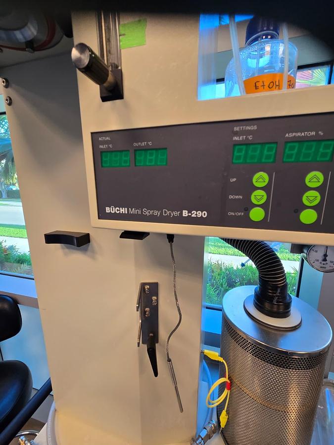 Used Dryer, Spray, Lab Size, 6”, Buchi B-290, Nozzle Atomizer, #5991592