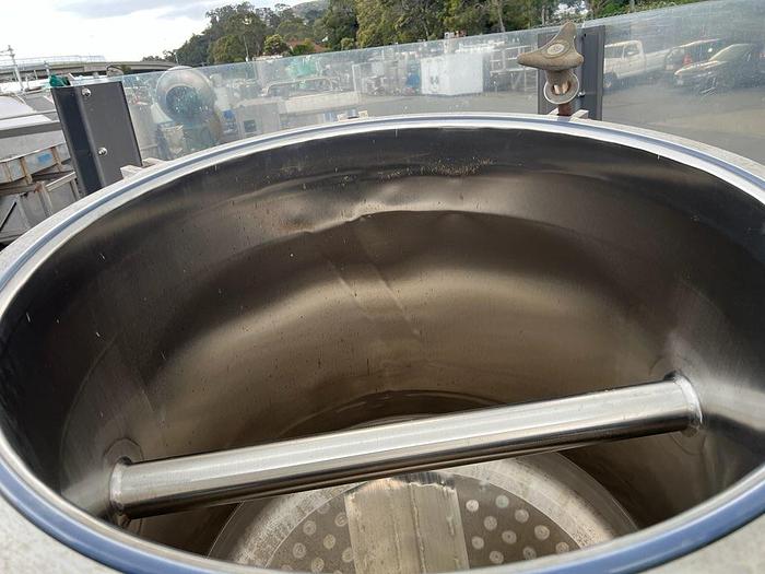 Used Dryer, Vacuum, Conical, 10 CF, S/st, Filter, Lee, #S732159