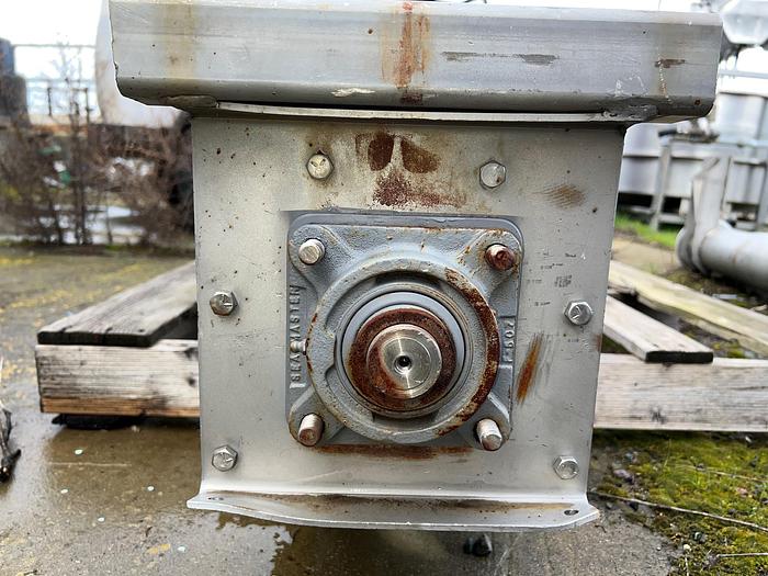 Used Conveyor, Screw, 6" x 72", S/st, Trough, Less Drive #S745024