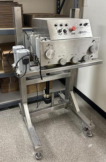 Used Filling Line, Bottle, Accutek, 2 oz, Filler, Labeler, Capper, #5991316