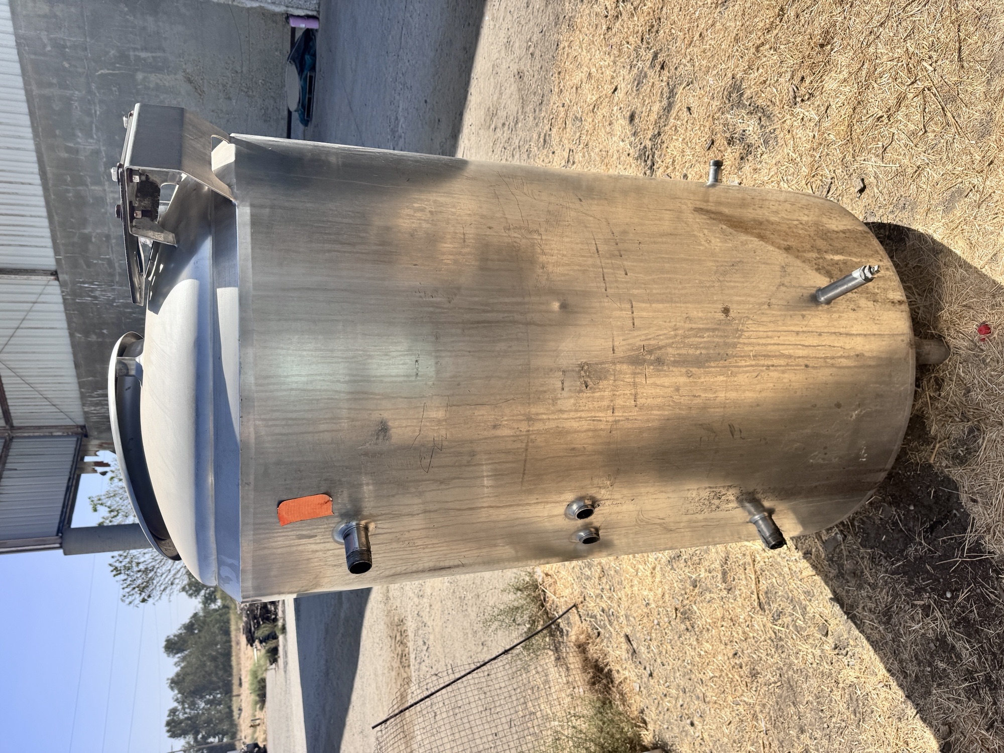 Used Tank, 200 Gallon, Stainless Steel, Jacketed, Agitated, Cherry-Burrell EPDA, #5991977