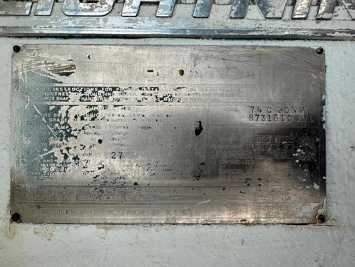 Used Tank, 6,500 Gallon, Stainless Steel, Dish Bottom, Jacketed, #5991009