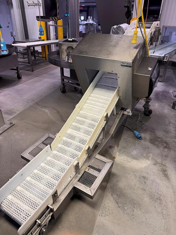 Used Detector, Metal, 15" x 13.5", Fortress, Stealth, Stainless Steel, Belt Conveyor #5991850