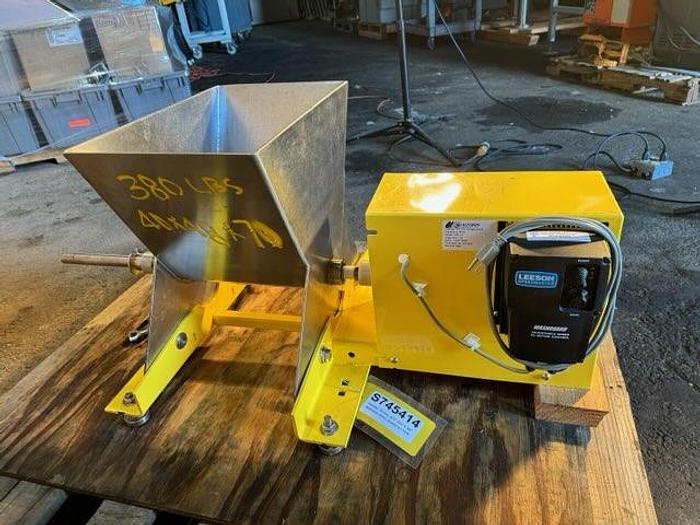 Used Feeder, Screw, 1/2" Diameter X 36", Stainless Steel, Scaletran, Model VMF #S745414