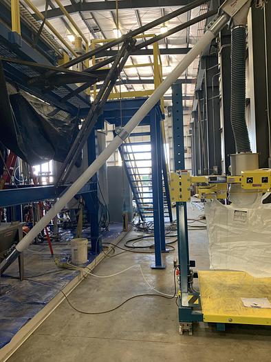 Used Filler, Supersack, Bulk Bag, Flexicon, Flexible Screw Feeder, 69 CFH, #5991229