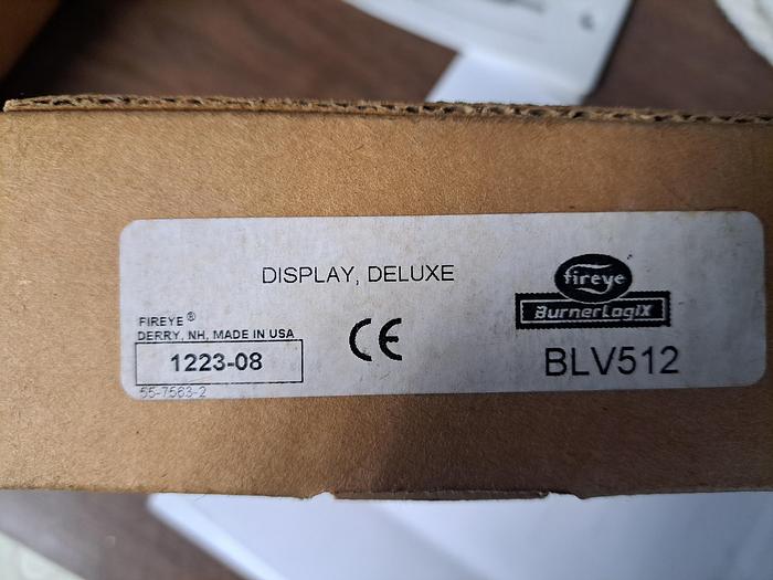 Unused Fireye, Model BLV512, Display Module With Key Pad