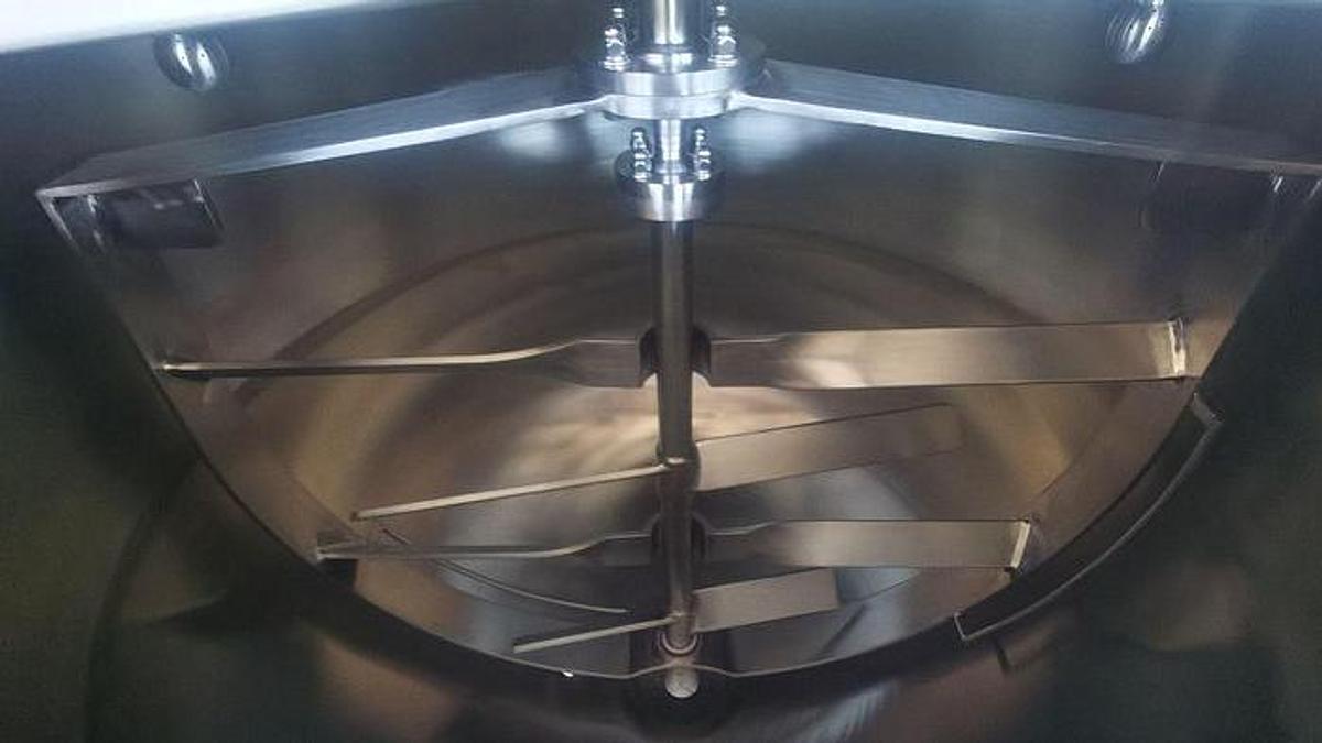 Used Kettle, 300 Gallon, 316 Stainless Steel , Jacketed, Double Motion, #5991830