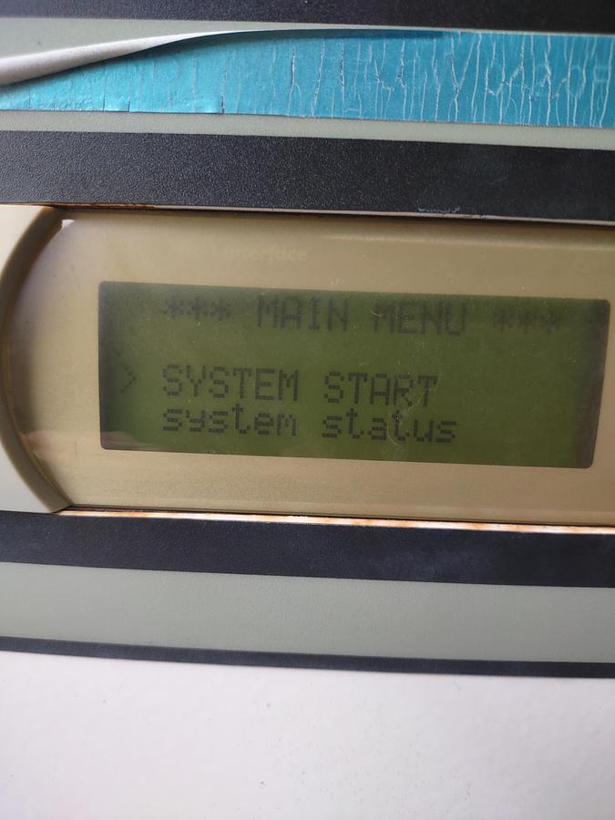 Used Refrig, Chiller, 22 GPM, Budzar, Air Cooled #C742063