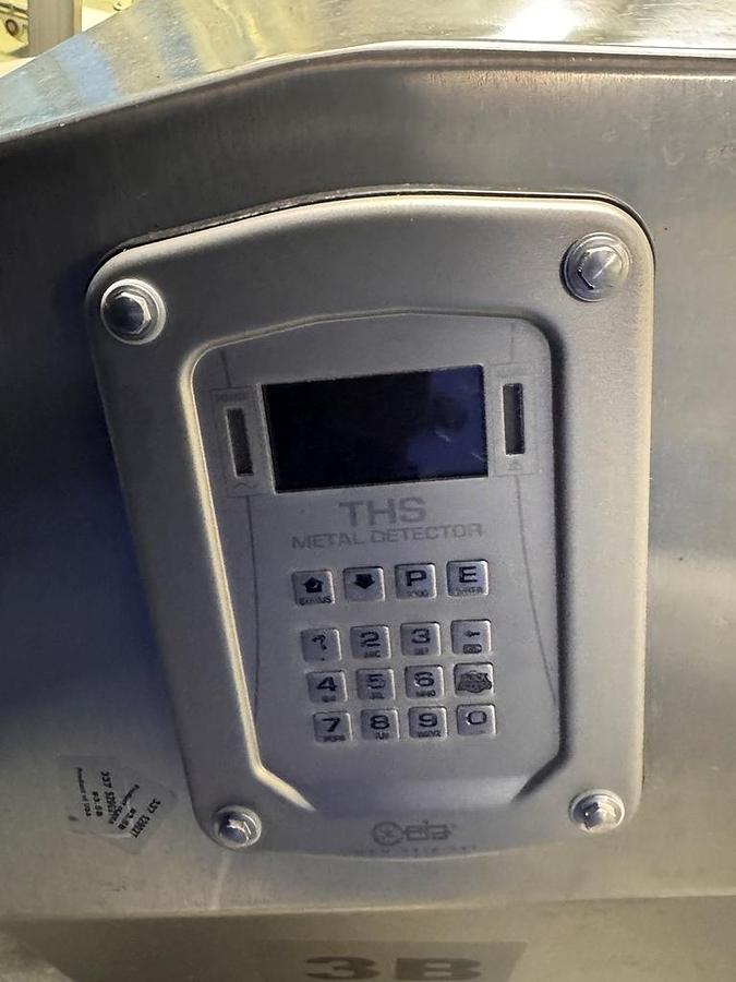 Used Detector, Metal, 18" x 7.5", CEIA, THS/M521, Stainless Steel, Belt Conveyor, #5991857