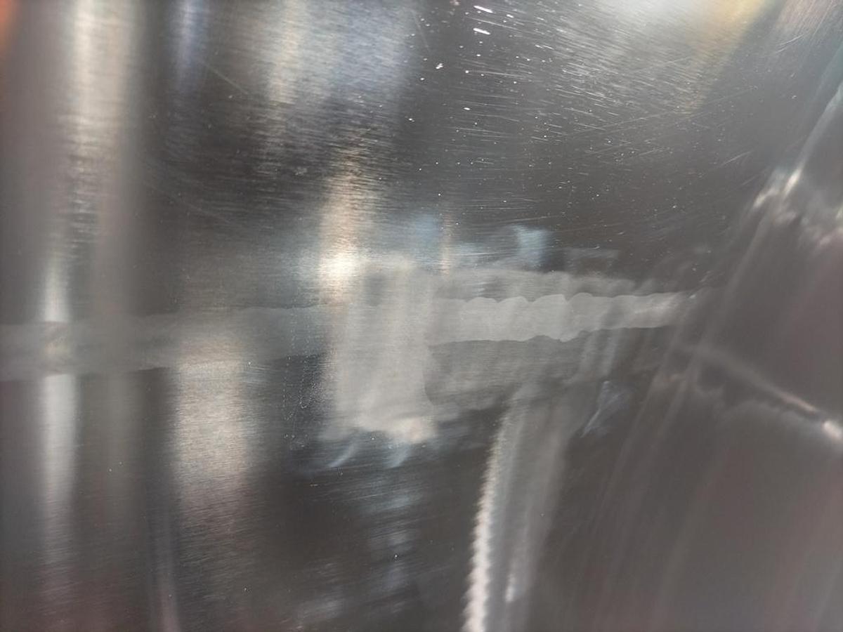 Used Tank, 1,320 Gallon (5,000 Liter), Jacketed, Agitated, 316L Stainless Steel, 100 PSI, #5991478