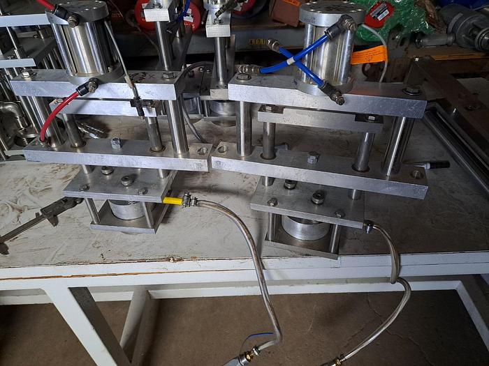 Used Filler, Cup, 2-Lane, Stainless Steel, 12 Ounces & 16 Ounces