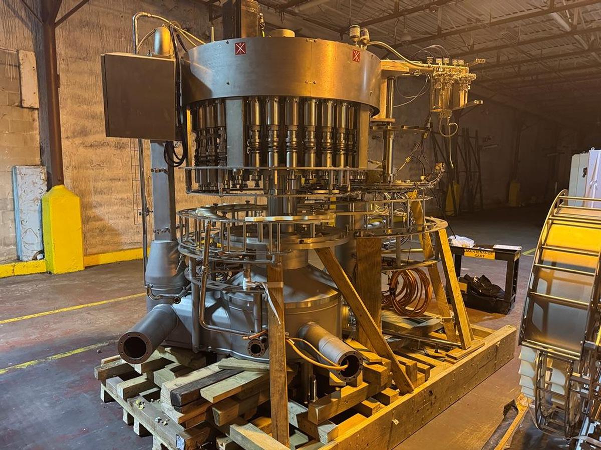 Used PET Bottling & Packaging Line, Krones Contiform 324 Pro, /Capper, Compressors, Process Skids, #5991620