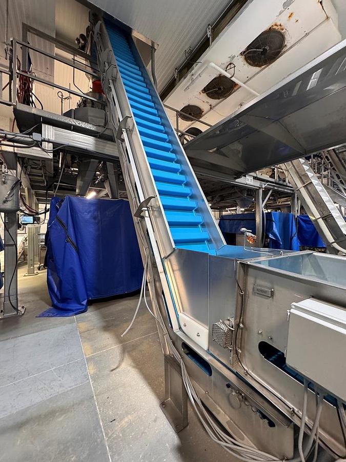 Used Filling Line, Bag, Ishida Double Drop Scale, Dual Triangle Baggers, Elevator, #5991855