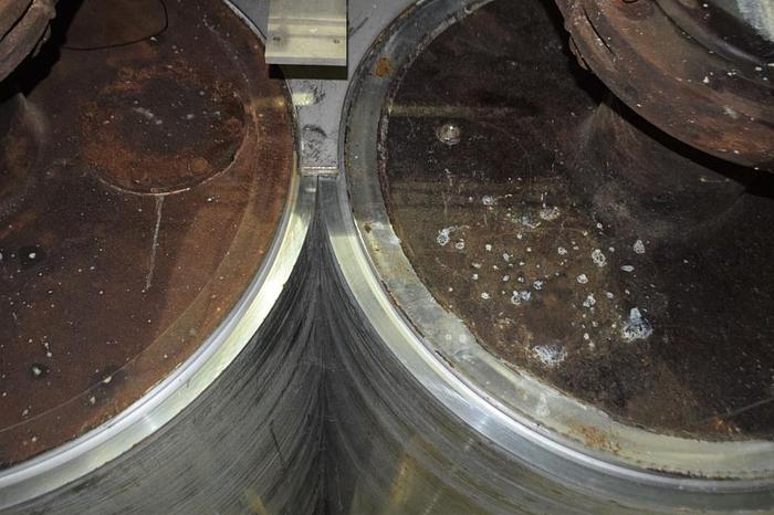 Used Dryer, Drum, Double, 42" x 120", Chrome, Buffalo Technologies, 160 PSI #D745511