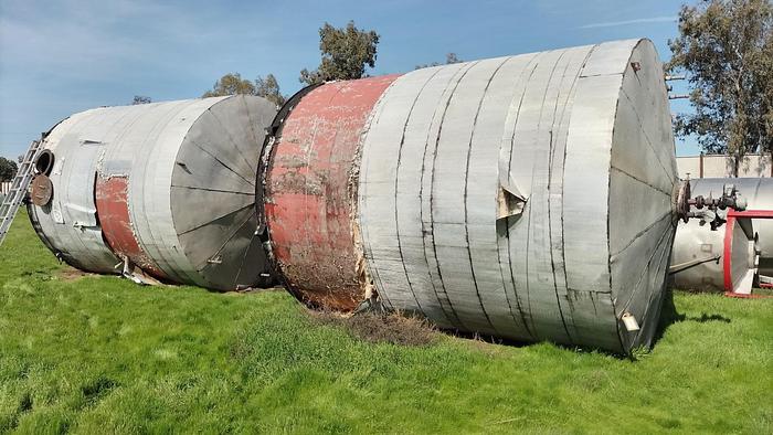 Used Tank, 10,000 Gallon, Carbon Steel, Insulated - #S744882