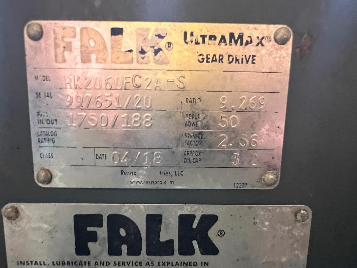 Used Grinder, Autio 1101 GH, 50 HP, Vane Pump, Mild Steel, 11” Head, 25,000 lb/hr, #5991529