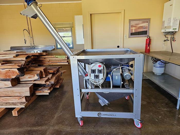 Used Press, Oil, Buon Olio, Campagnola, Stainless Steel, 175 lbs/hr, #5991137