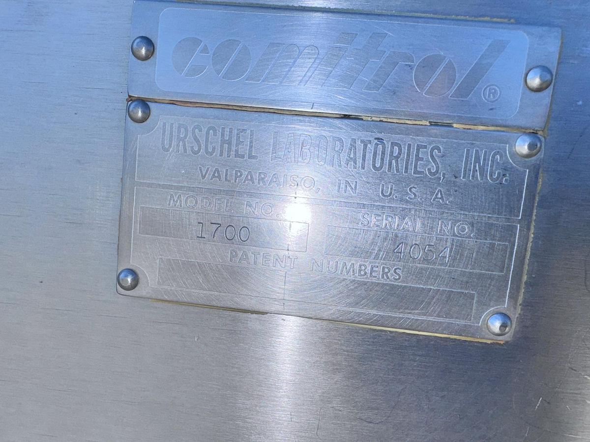Used Dicer, Comitrol, Urschel, Model 1700, Stainless Steel, 30 HP, #
