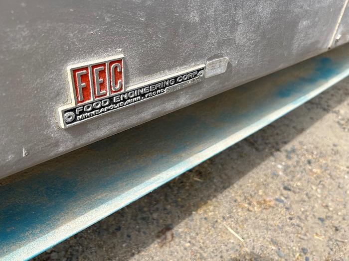 Used Conveyor, Belt, 20" X 152", Stainless Steel, FEC, 1/2 HP #C745225