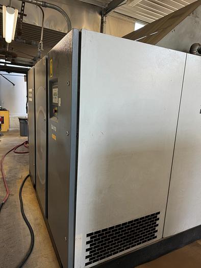 Used Compressor, Air, 166 HP, Atlas Copco, 132 PSI, Type GA110, #5991052