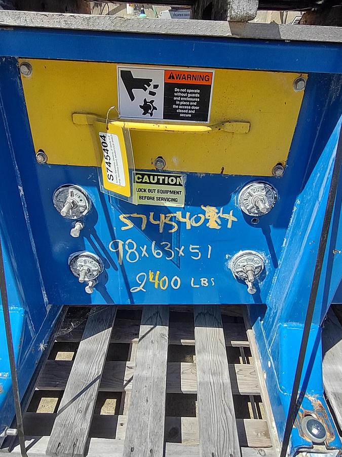 Used Screen, Gyratory, Sweco, 3' Wide X 6' Long, Stainless Steel, Model CLD 3X6L5 #S745404