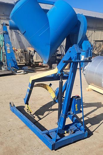 Used Dumper, Drum, MORSE , 400Z-60 , 800Pounds, Stainless Steel #5512920