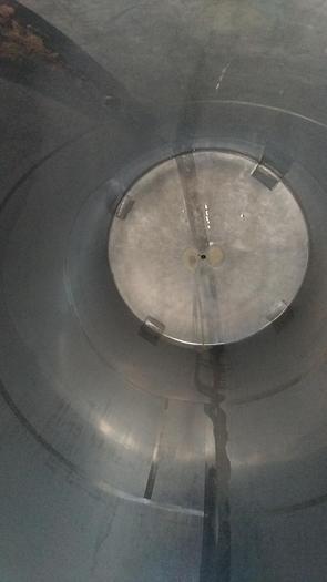 Used Tank, 6,000 Gallon, 316 Stainless Steel, Dish Bottom, Legs, Dual, #5991006
