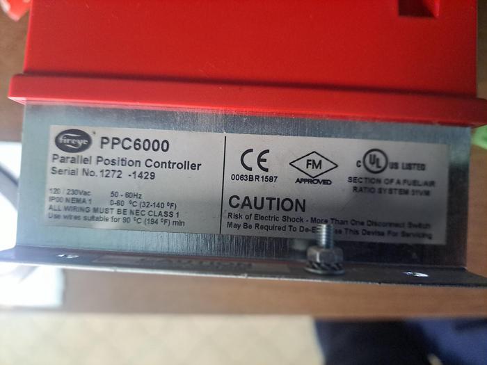 Unused Fireye, Model PPC6000, Controller