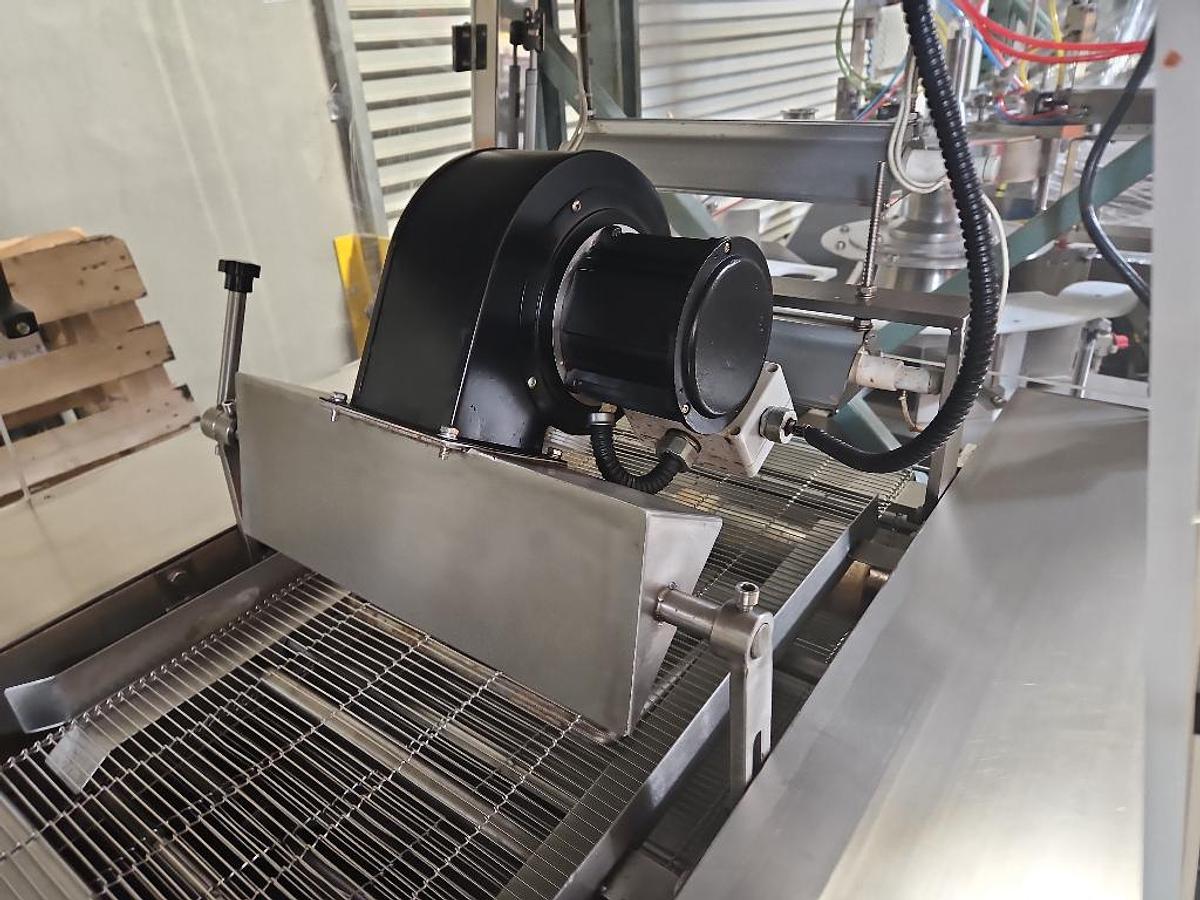 Used Enrober, Chocolate, 15" (381 mm) Belt, AMC, Model 400A, Stainless Steel, #5991726