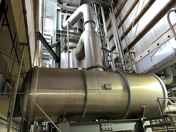 Used Evaporator, 2-Effect, Stainless Steel, Rossi Cattelli T30 D.E. Venus - #4487802