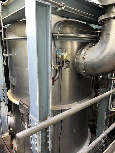 Used Evaporator, 2-Effect, Stainless Steel, Rossi Cattelli T30 D.E. Venus - #4487802