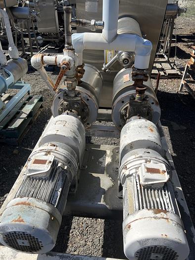 Used Votator, 6" X 24", Double, Cherry Burrell, Glycol, 5 HP, #S719500