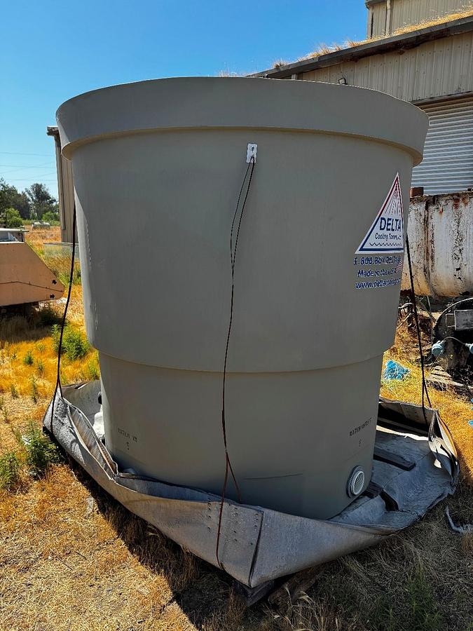 Used Cooling Tower, 50-Ton, Model 4-50, Delta, 90 GPM, Unused, #5991498