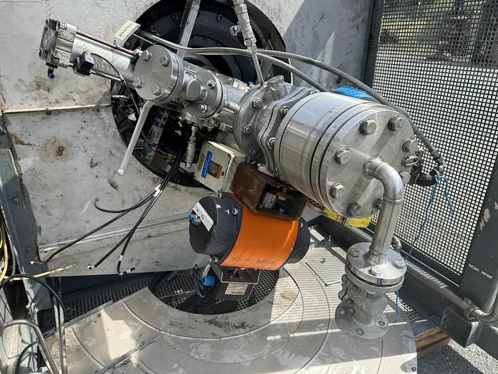 Used Dryer, Conical, 13.5 CF, Stainless Steel, Krauss Maffei, Titus-Mixer-Dryer #5562509