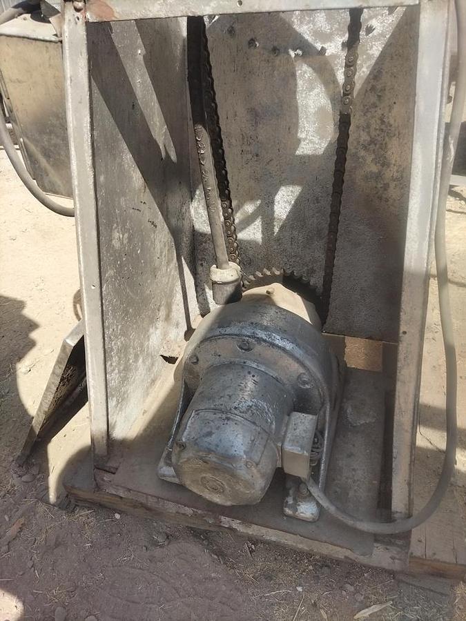 Used Mixer, Ribbon, 1.75 Cu. Ft., Stainless Steel, Double Ribbon, #5991947