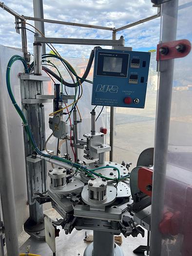 Used Filler, Pouch, Premade Bags, 6-station, Liquid Fill, Heat Sealer, Cutter - #4957749